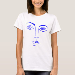 ピカソ著スケッチ Tシャツ