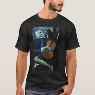 ピカソ・ザ・オールド・ギタリスト Tシャツ