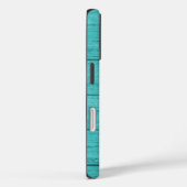 ピカソ・トリガーフィッシュ・ターコイズ・ウッドiPhone 16ケース Case-Mate iPhoneケース (裏面 / 右)