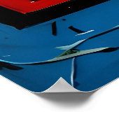 ピカソ，ネコ，家族，キッチ，アート，ウィスカーカラフル,P ポスター (角)