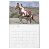 ピカソIIワイルドウマウォールカレンダー カレンダー (1月 2027)
