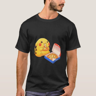 ピカチュウのピザラバー Tシャツ