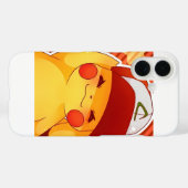 ピカチュウトレーナーキャップ Case-Mate iPhoneケース (裏面 (横))