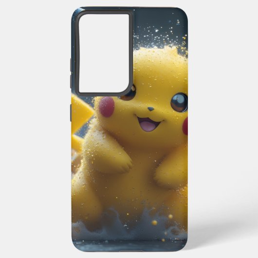 ピカチュウフォンカバー SAMSUNG GALAXYケース (裏面)