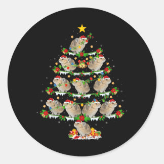 ピカチュウ好きな人のためのクリスマスツリーライト ラウンドシール