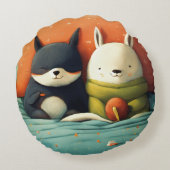 ピカチュカバー枕 ラウンドクッション (裏面)