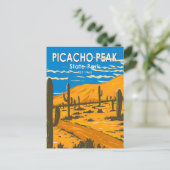 ピカチョピーク州パークアリゾナヴィンテージ ポストカード (スタンド正面)