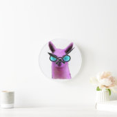 ピカッコいいンク・ラマ！ ラウンド壁時計 (ホーム)