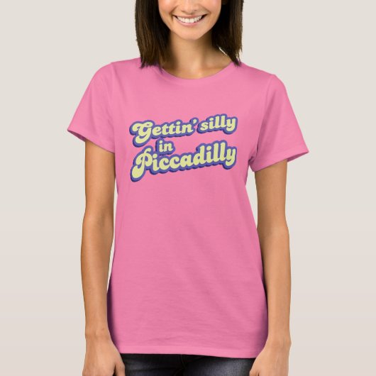 ピカディリ間抜けーで取得 Tシャツ (正面)