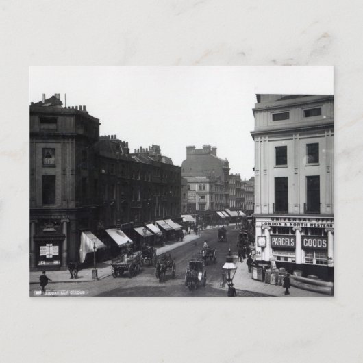 ピカデリーサーカス ポストカード (正面)