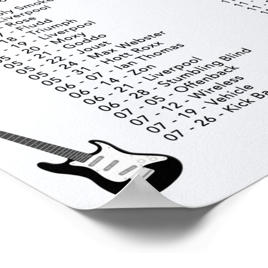 ピカデリー管 ポスター (角)