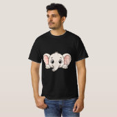 ピカピカぞうさん Tシャツ (正面フル)