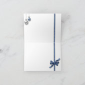 ピカピカのエレガントクリスマスボール シーズンカード (内部)