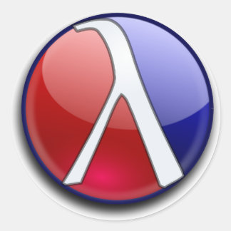 ピカピカのラケットシール ラウンドシール