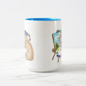 ピカプ絵を描レインエアーマグ ツートーンマグカップ (中央)