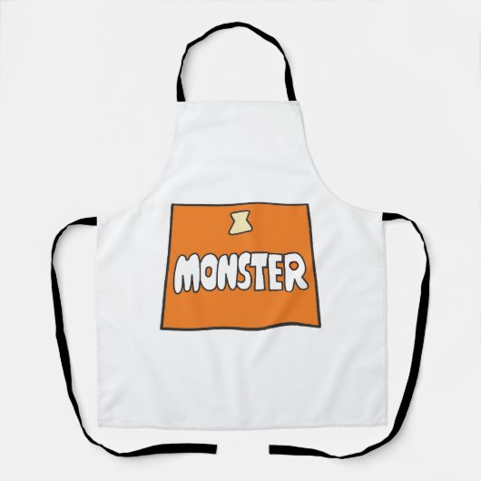 ピカミー コスチューム モンスター エプロン (正面)