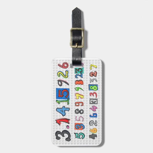 ピカラフルー ラゲッジタグ (正面縦)