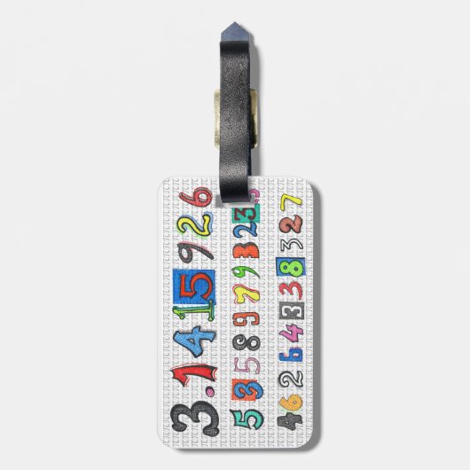 ピカラフルー ラゲッジタグ (裏面縦)