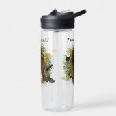 ピカルディスパニエル犬,狩りシーズン ウォーターボトル (左面)