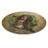 ピカルディスパニエル犬,狩りシーズン カッティングボード (角)