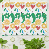 ピカンテフィエスタチリパタカラフルーン キッチンタオル (折り畳み)