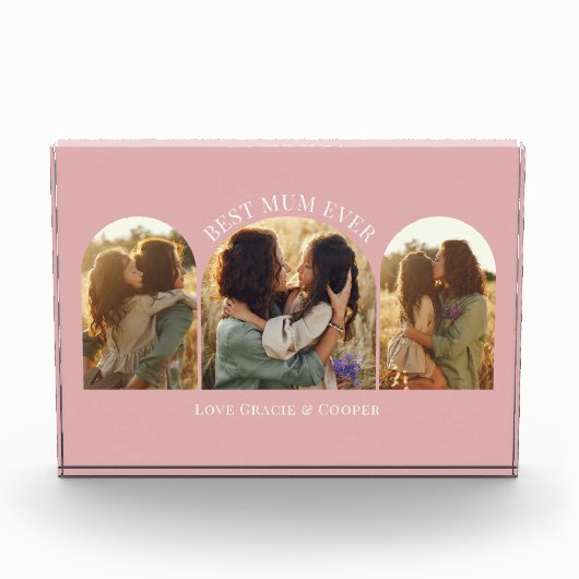 ピガーリーッエレガントク数々のア写真ママ フォトブロック (正面)