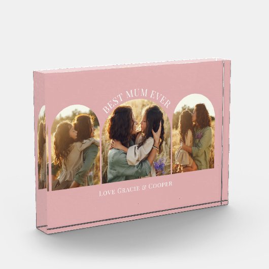 ピガーリーッエレガントク数々のア写真ママ フォトブロック (左)