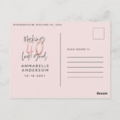 ピガーリーッスタイリッシュクモダングリッター40歳の誕生日 ポストカード (裏面)