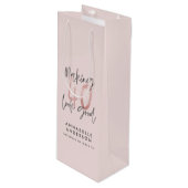 ピガーリーッスタイリッシュクモダングリッター40歳la ワインギフトバッグ (正面アングル)