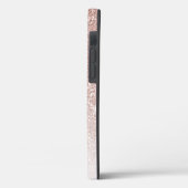 ピガーリーンクローズ金ゴールドグリッターMonogram Name Case-Mate iPhoneケース (裏面 / 左)