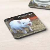 ピギンアウトファームライフ懸命プラスチックコースター コースター (左側)