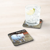 ピギンアウトファームライフ懸命プラスチックコースター コースター (右側)