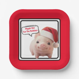 ピギンアウト紙プレート ペーパープレート