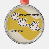 ピギン メタルオーナメント (正面)