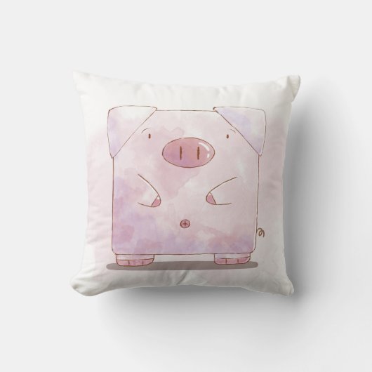 ピギーかわいこちゃん クッション (正面)