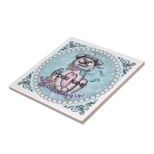 ピギーかわいらし タイル (側面)