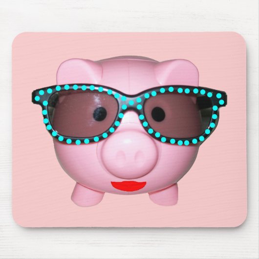 ピギーかわいらし マウスパッド (正面)