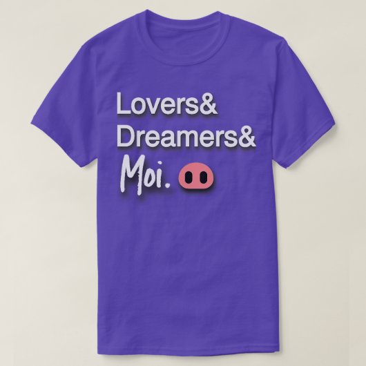 ピギーつながり Tシャツ (デザイン正面)