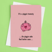 ピギーはもうすぐ元気になる カード