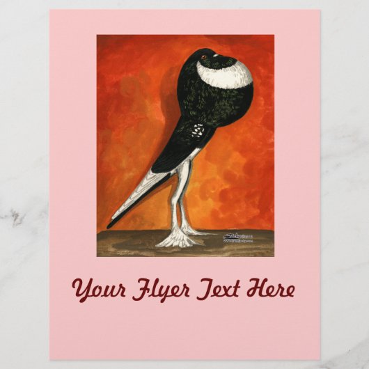 ピギーアウターハト黒いピエッド チラシ (正面)