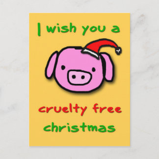 ピギークリスマス シーズンポストカード
