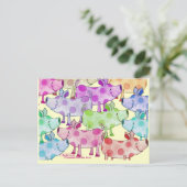 ピギーコラージュ ポストカード (スタンド正面)