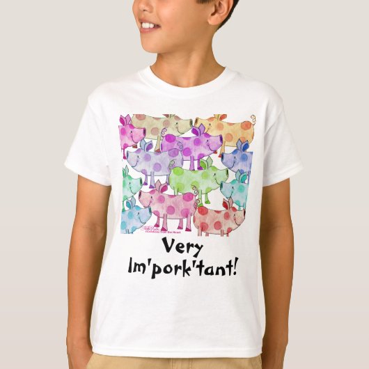 ピギーコラージュ Tシャツ (正面)