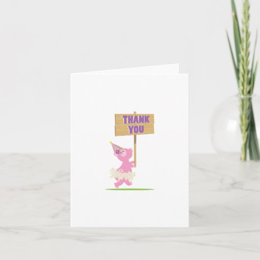 ピギーサンキューカード サンキューカード (正面)