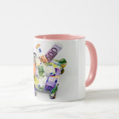 ピギーバンクコーヒーカップ マグカップ (正面右)