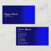 ピギーバンク – ブルーシェード 名刺 (正面/裏面)