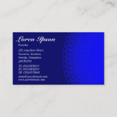 ピギーバンク – ブルーシェード 名刺 (裏面)