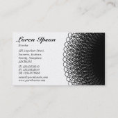 ピギーバンク – 白黒(金ゴールド) 名刺 (裏面)