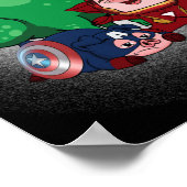 ピギーバンダーズすごいアニマルヒーローピッグラバーを組み立て ポスター (角)