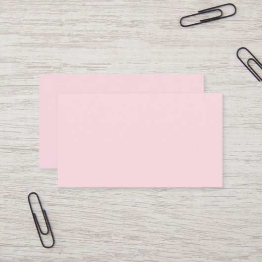 ピギーピンクの名刺 名刺 (正面/裏面インサイチュ)